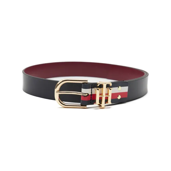 

Двусторонний кожаный ремень Tommy Hilfiger, синий