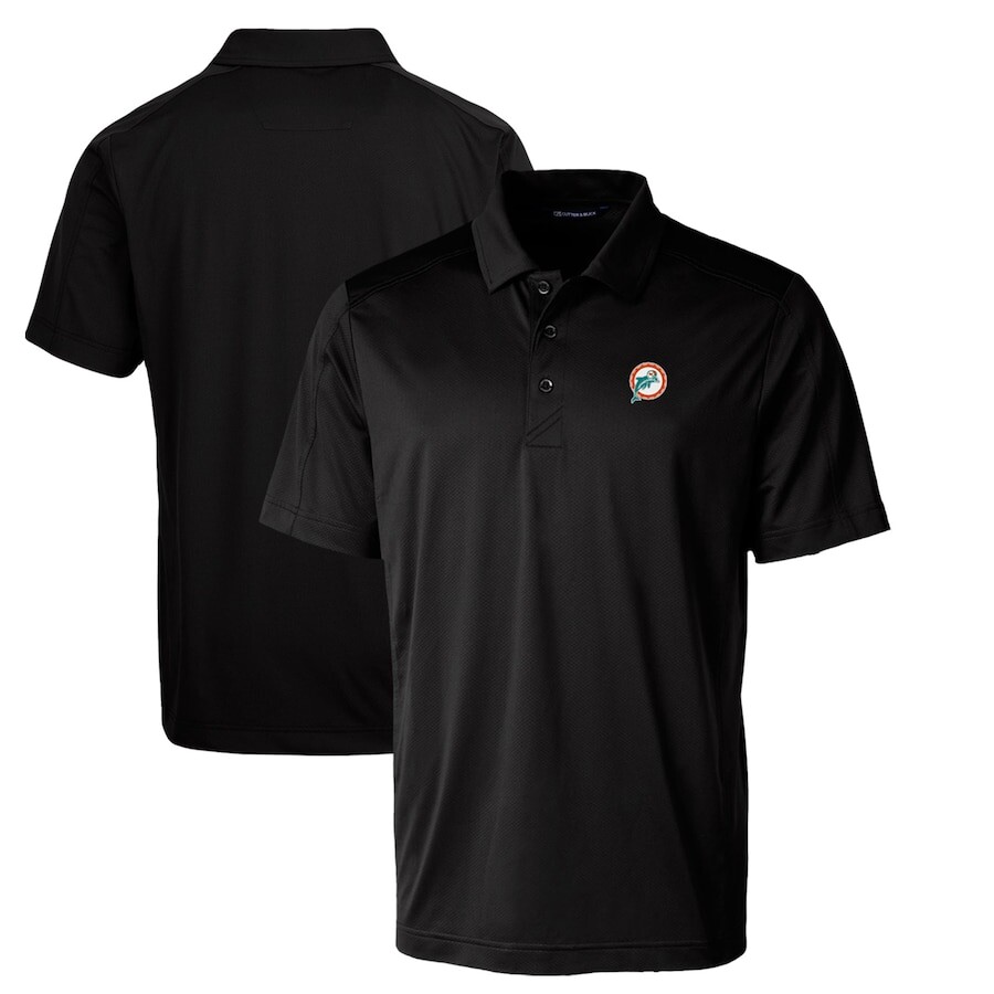 

Поло с коротким рукавом Cutter & Buck Miami Dolphins, черный