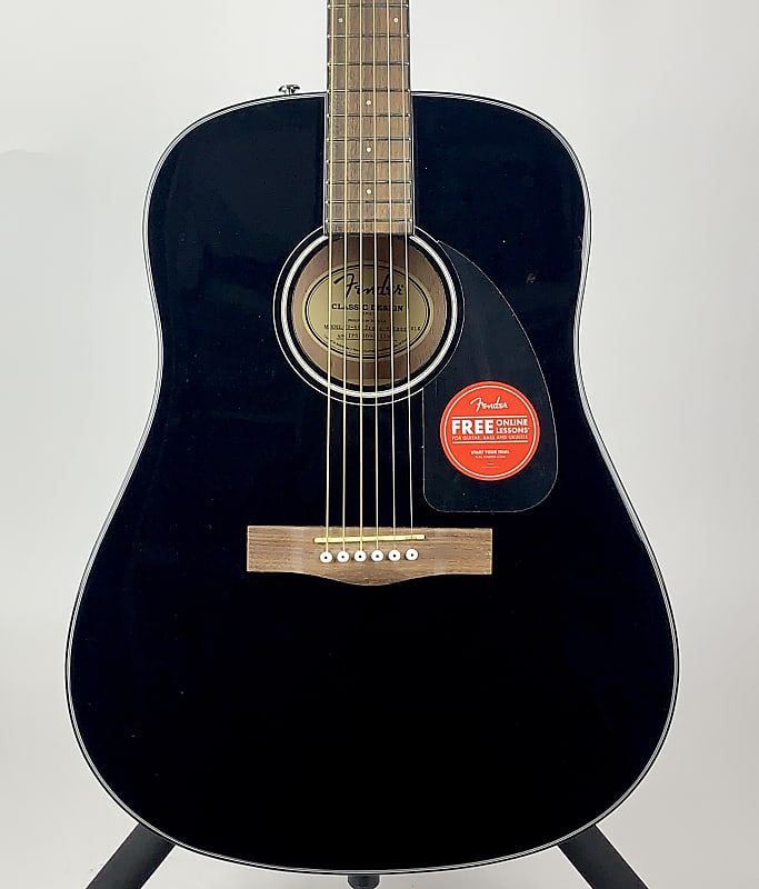 Акустическая гитара Fender CD-60 - Black акустическая гитара fender cd 60 dread v3 ds black