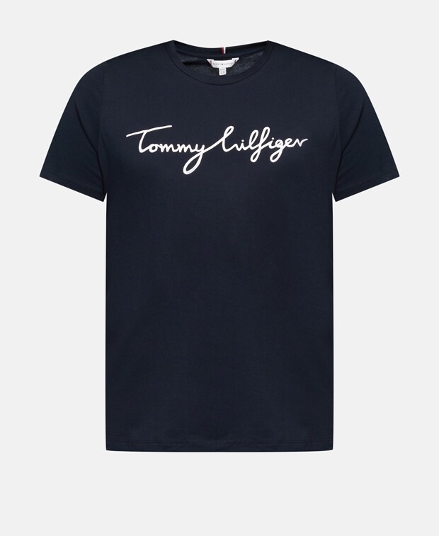 

Футболка Tommy Hilfiger Curve, темно-синий