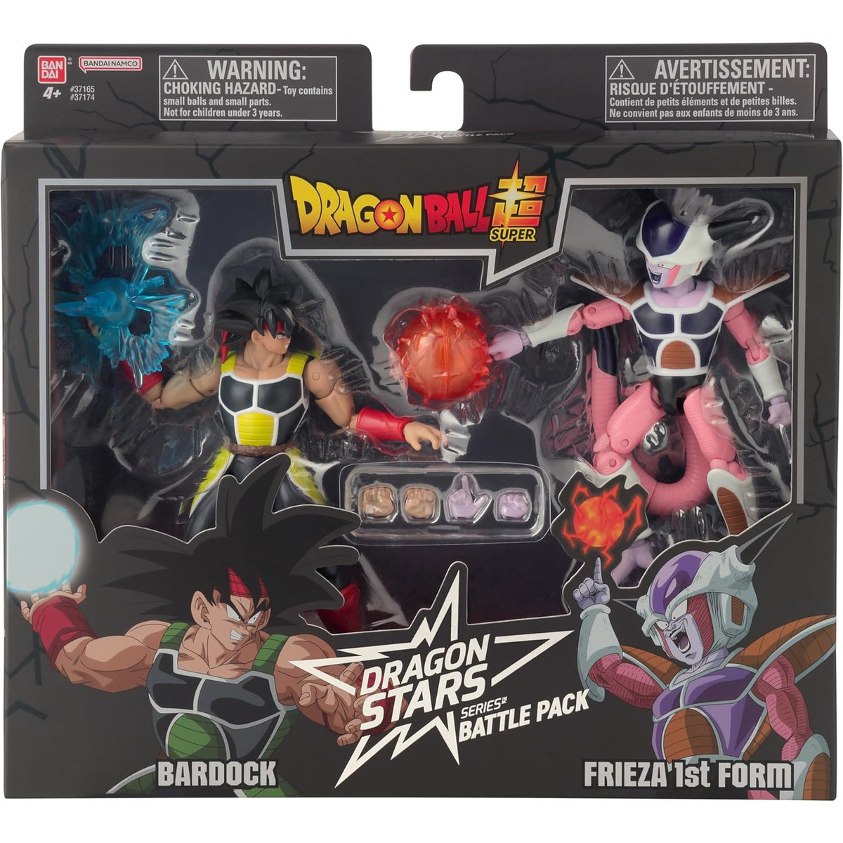 

Dragon Ball Dragon Stars Battle Набор Из 2 Пакетов Бардок Против Фриза 1-Я Форма BANDAI