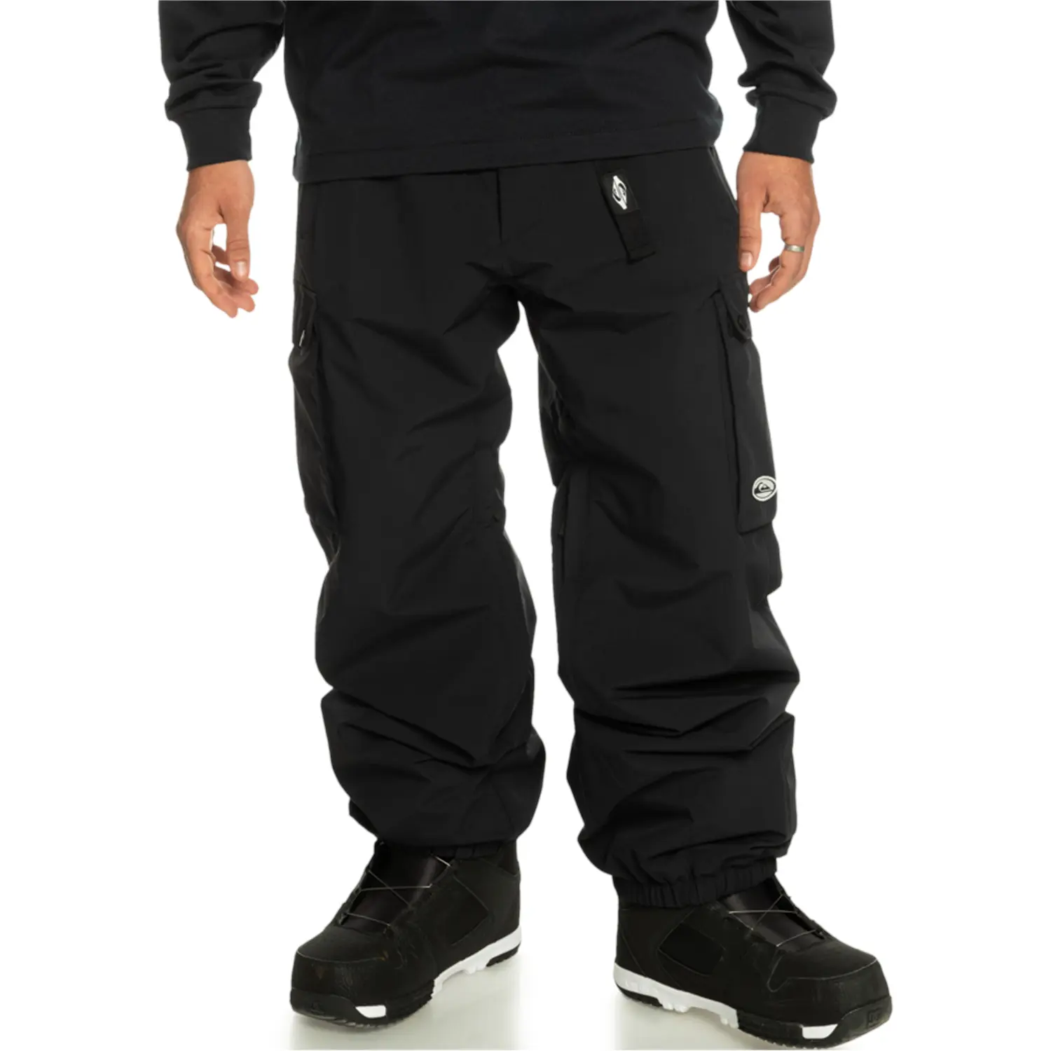 

Брюки Quiksilver Snow Down Cargo, цвет True Black