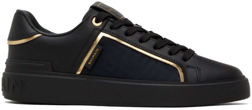 

Черные кроссовки B-Court Balmain