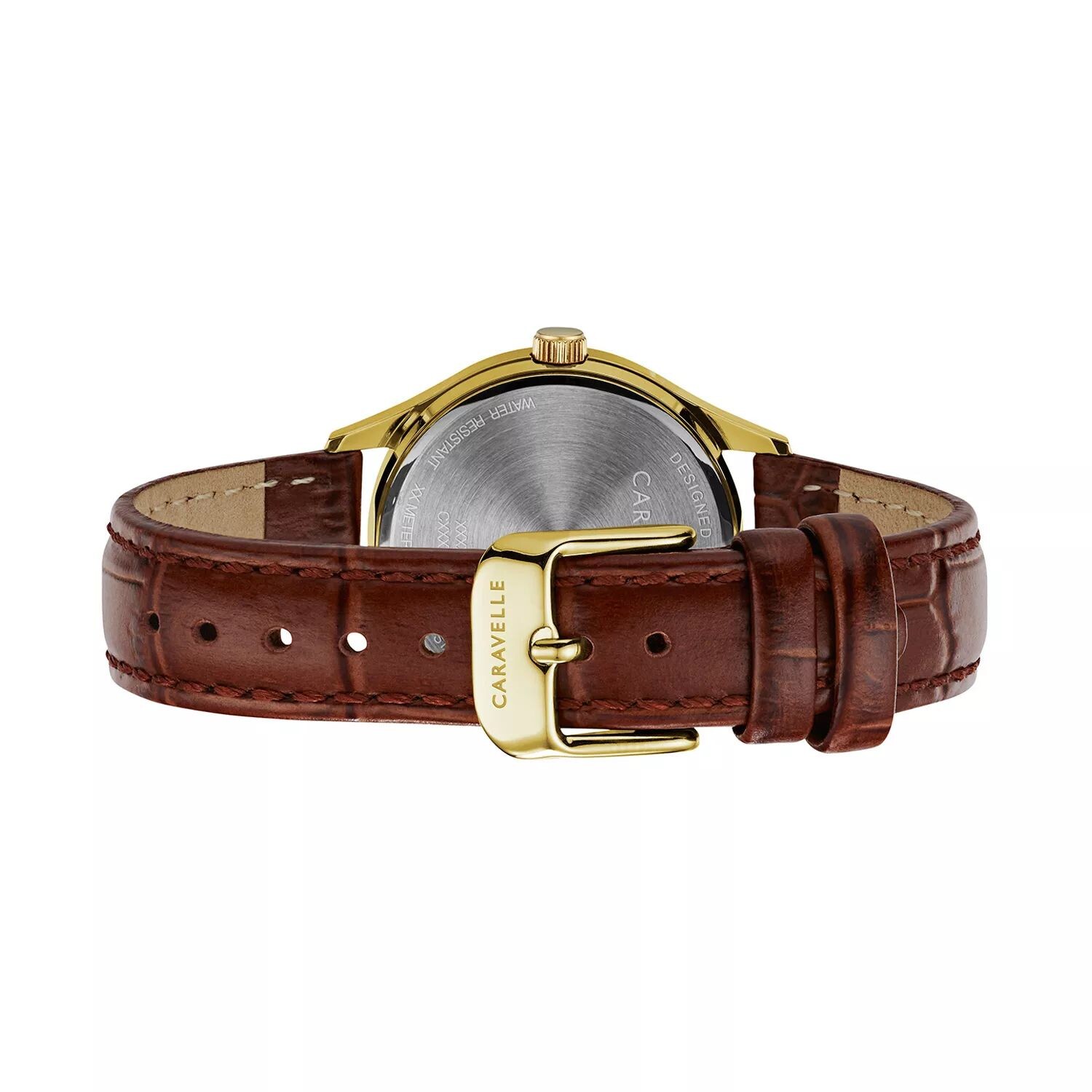

Женские кожаные часы - 44М111 Caravelle by Bulova