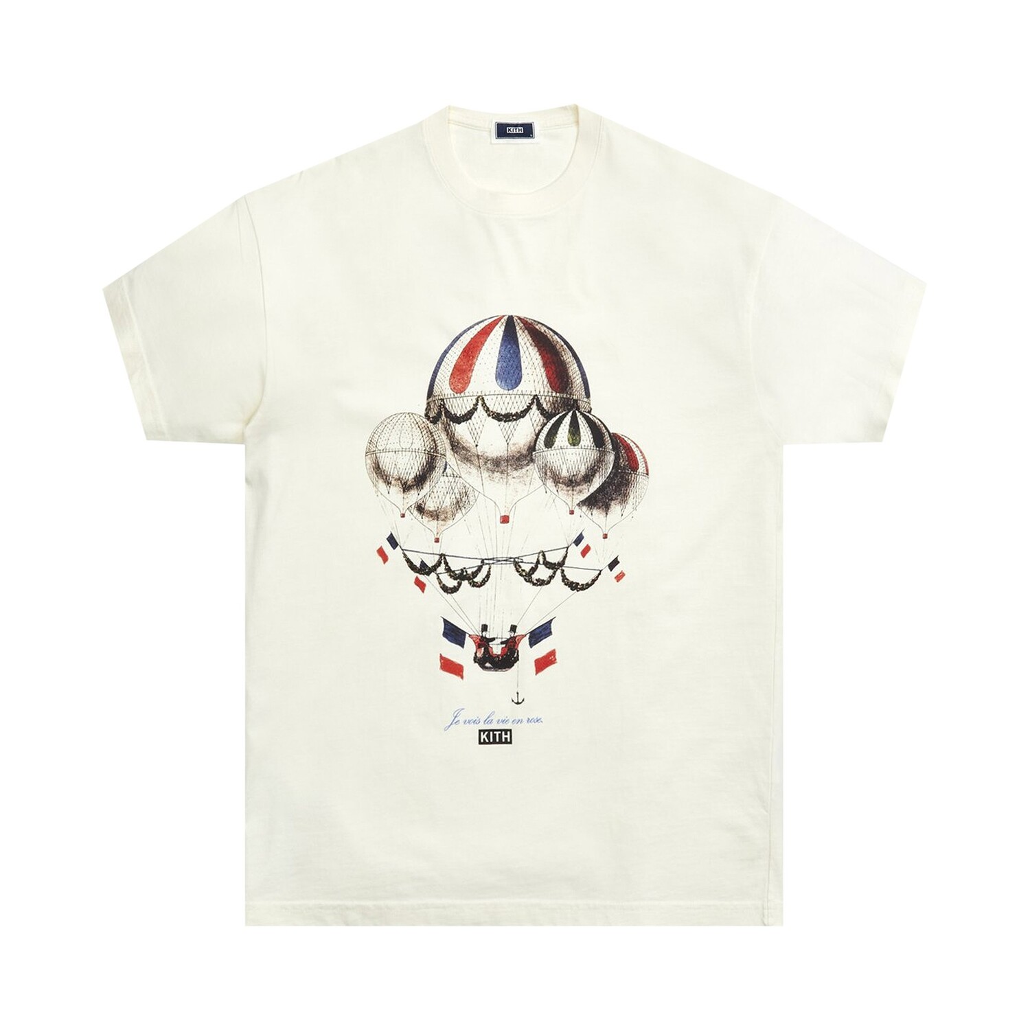 

Винтажная футболка Kith La Vie En Rose Sandrift