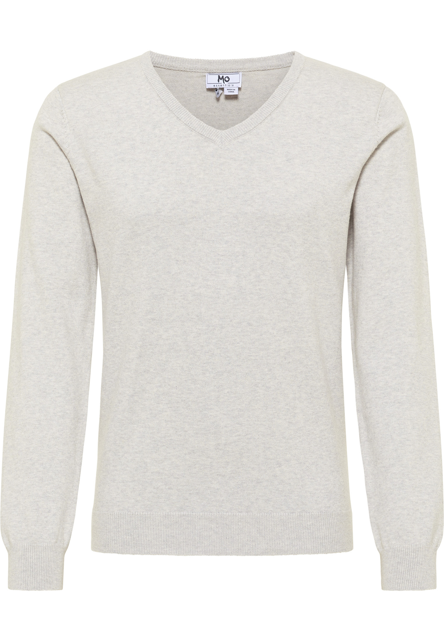 Пуловер MO Basic, цвет Hellgrau Melange