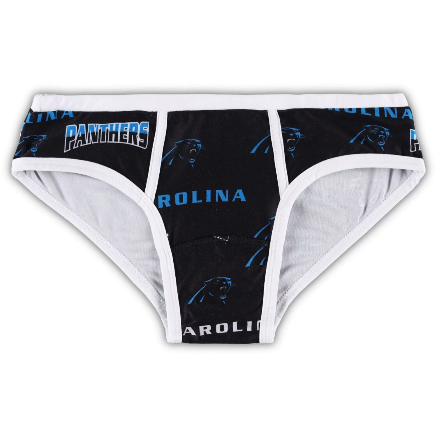 

Женские спортивные трусики Concepts Black Carolina Panthers с революционным принтом и трикотажными трусиками
