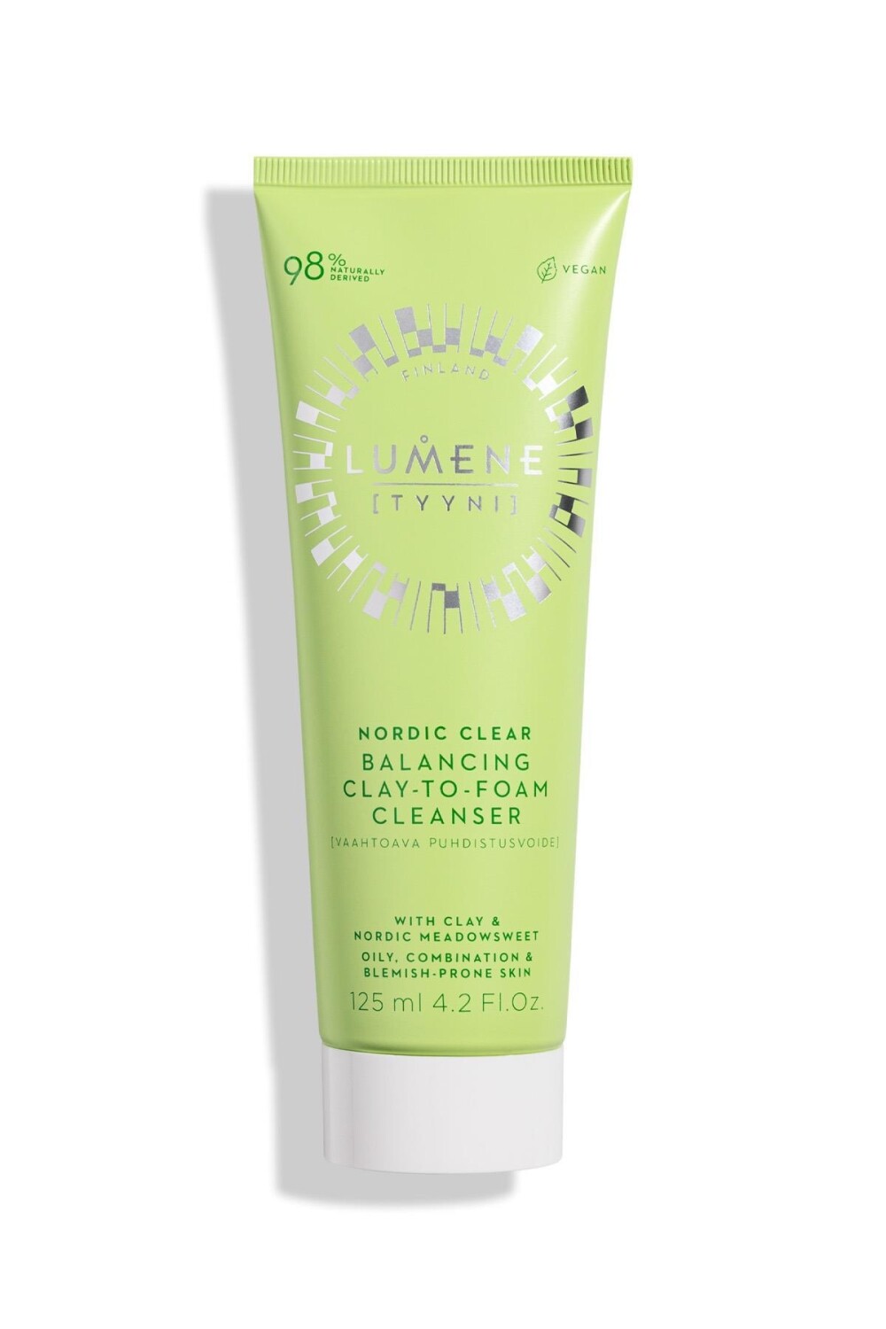 

Lumene Sebum Балансирующая очищающая пенка с глиной 125 мл