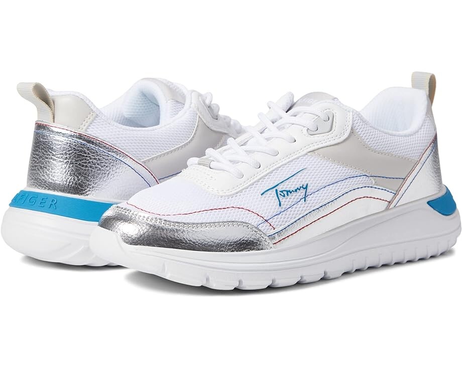 

Кроссовки Tommy Hilfiger Nissa, цвет Silver/White