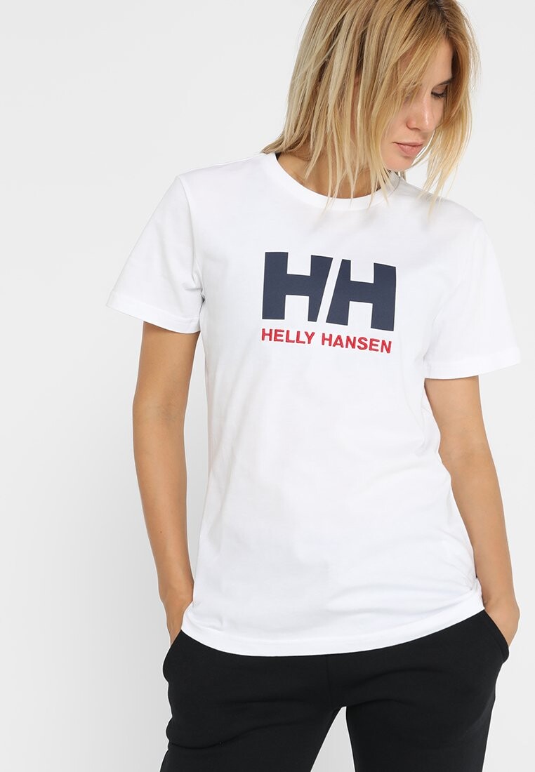 

Футболка с принтом Helly Hansen, белый