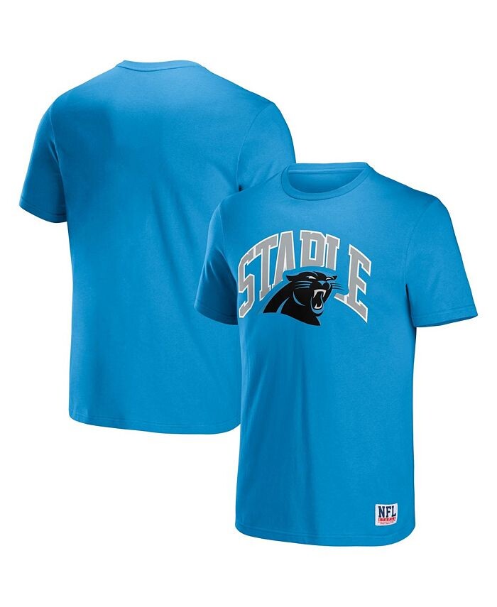 

Мужская футболка с коротким рукавом и логотипом NFL X Staple Carolina Panthers Lockup NFL Properties, синий