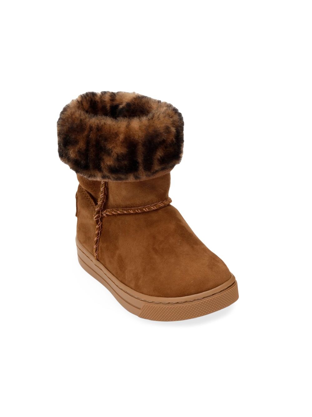 

Ботинки из овчины с логотипом для малышей и маленьких детей Fendi, коричневый