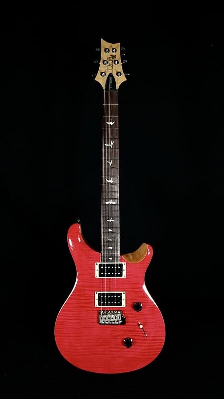 

Электрогитара PRS SE Custom 24 Bonnie Pink, Natural Back
