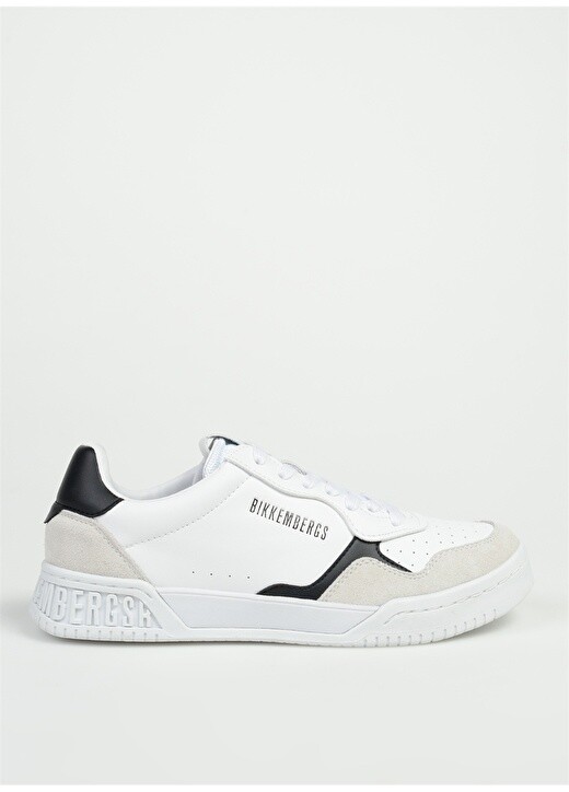 

Белые мужские кожаные кроссовки Dirk Bikkembergs