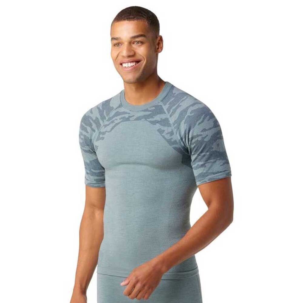 

Поло с коротким рукавом Smartwool Intraknit Active, серый