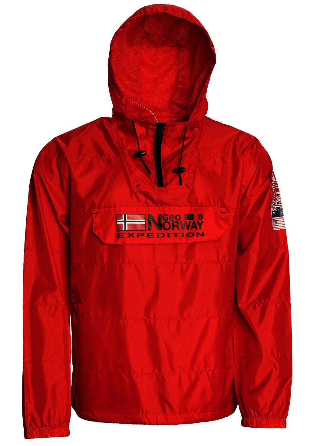 

Ветровка ANORAK BOOGEE Geo Norway, цвет red