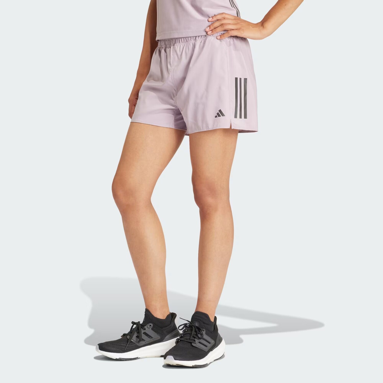 

Шорты для бега Adidas, цвет Preloved Fig