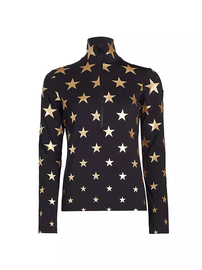 

Лыжный пуловер Premier Star Stretch Interlock Толстовка Goldbergh, золото, Желтый