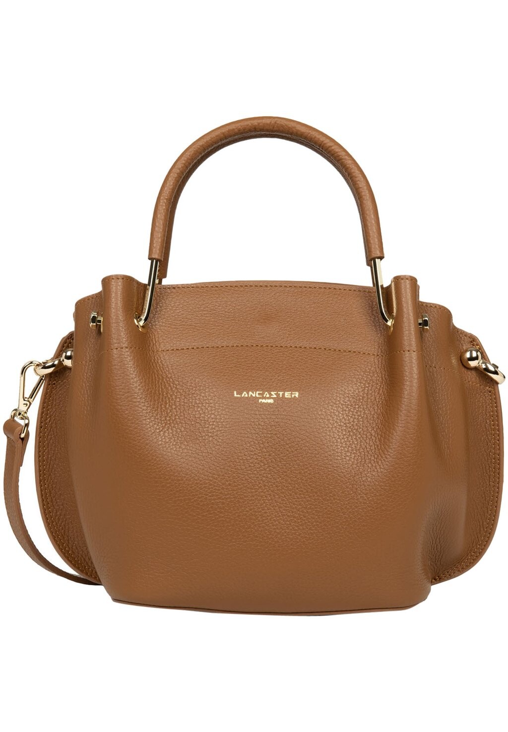 

Сумка LOUISA FOULONNÉ DOUBLE LANCASTER, цвет camel/orange