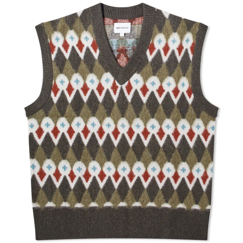 

Norse Projects Мелвин Мериносовый жилет