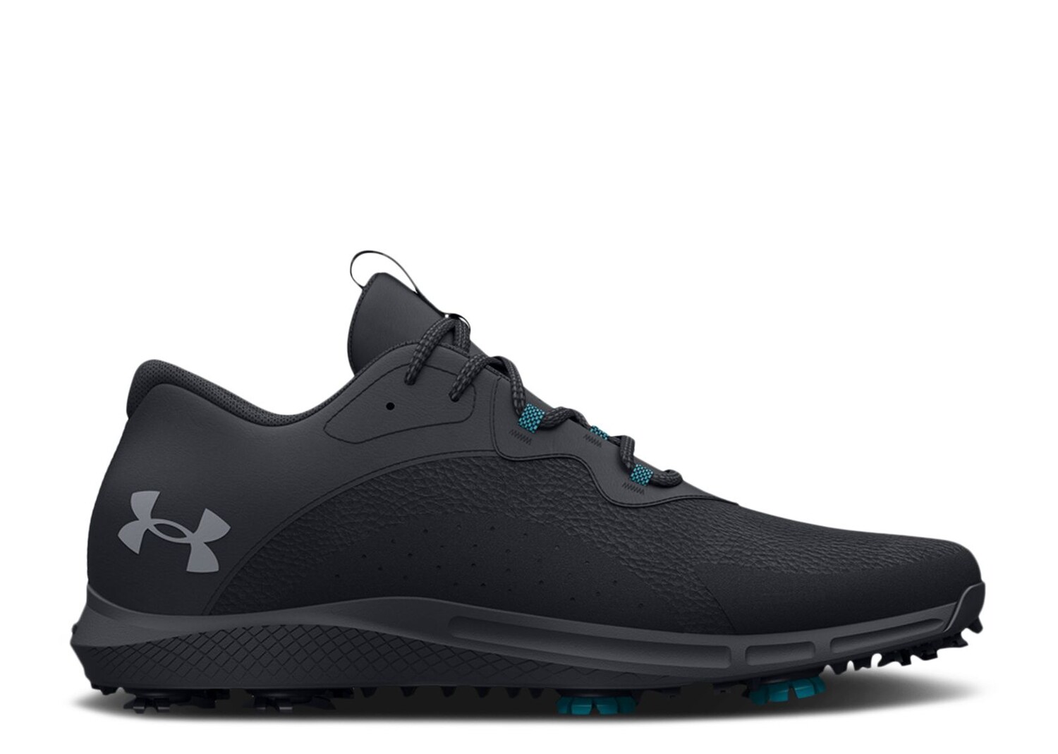 

Кроссовки Under Armour Charged Draw 2 Golf Wide 'Black Steel', черный