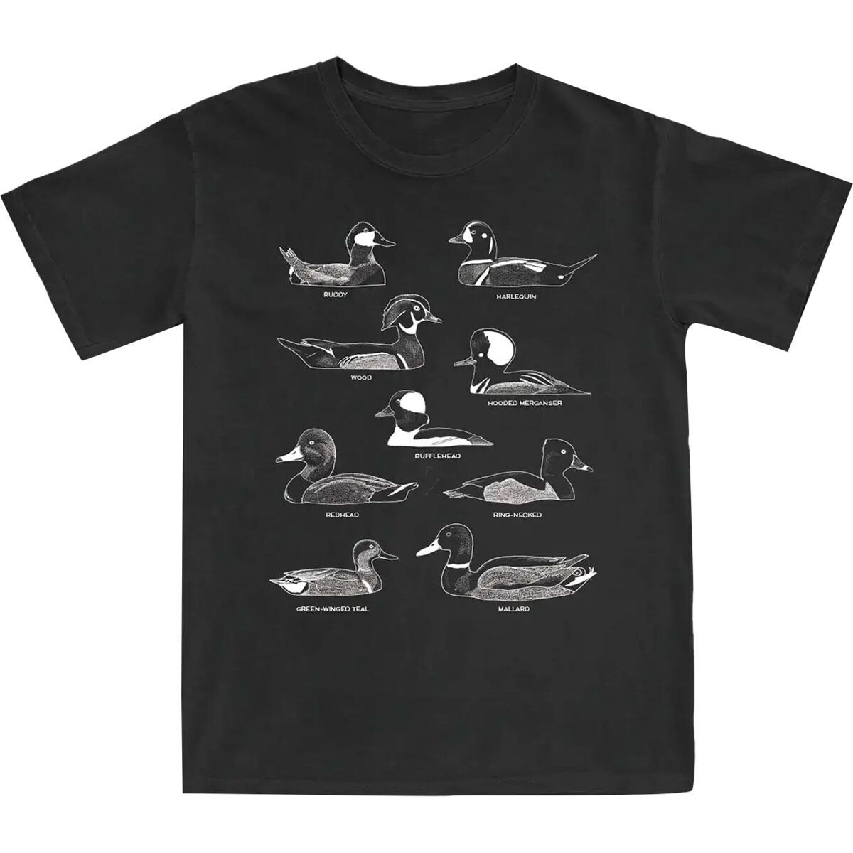 

Футболка с утками Bird Collective, черный