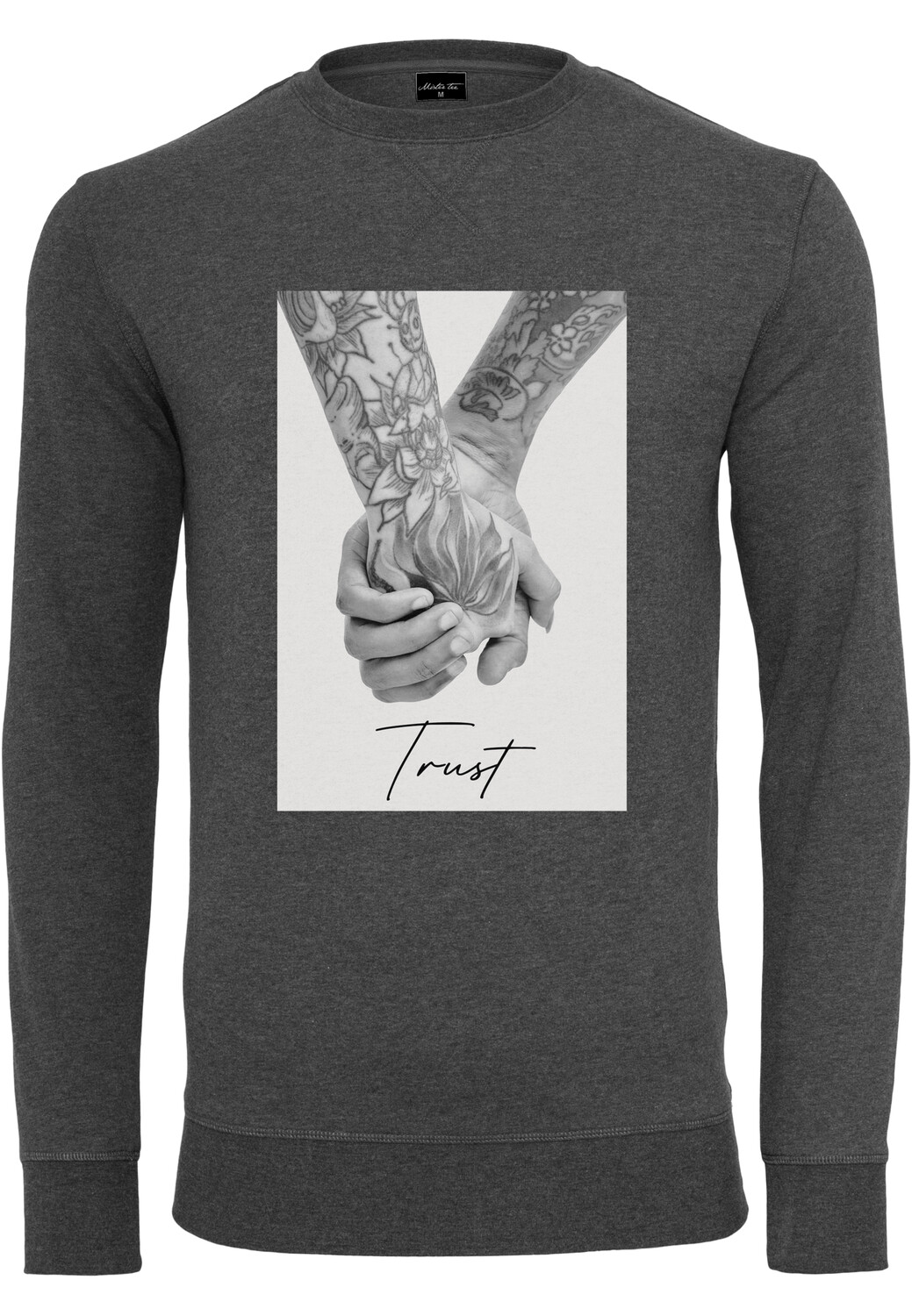 

Толстовка Mister Tee Crewneck Sweater, цвет charcoal