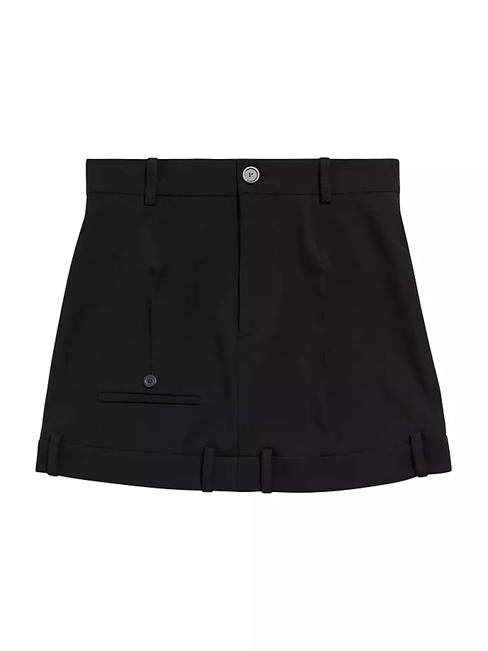 

Деконструированная юбка Balenciaga, черный