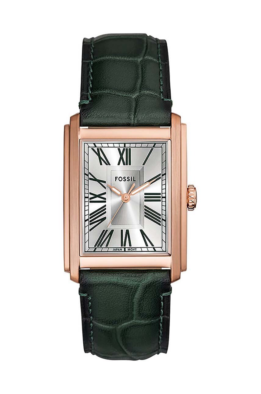 

Ископаемые часы Fossil, зеленый