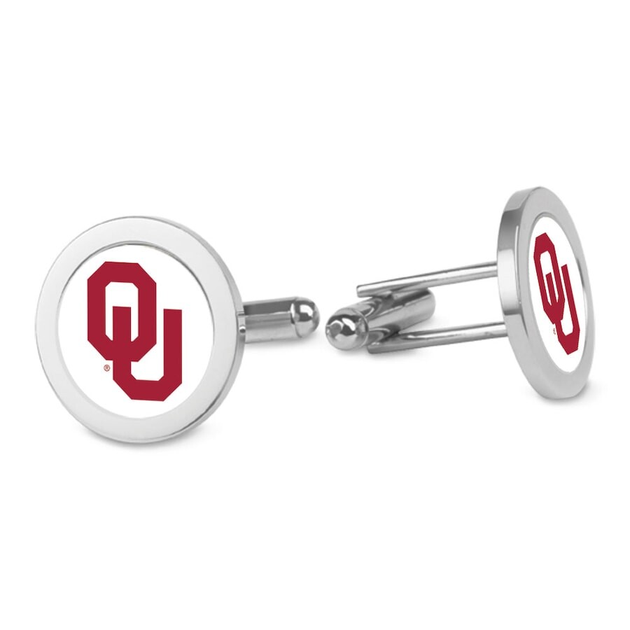

Галстук Jardine Oklahoma Sooners, серебряный