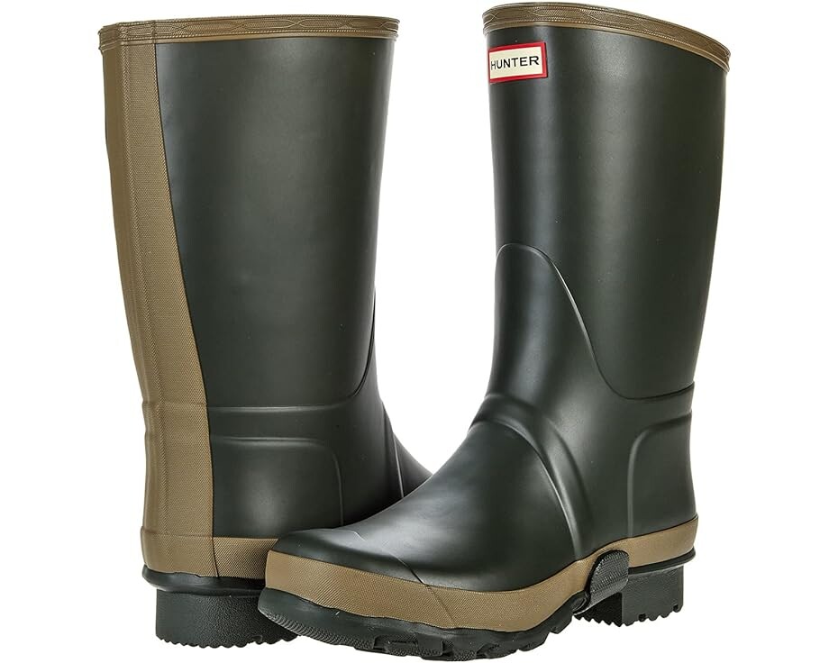 

Ботинки Hunter Gardener Boot, цвет Dark Olive/Clay