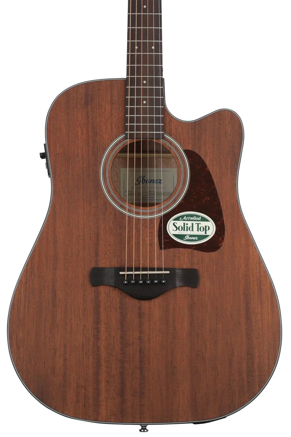 

Ibanez AW54CE Акустико-электрическая гитара - Open Pore Natural