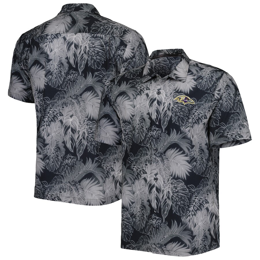 

Рубашка Tommy Bahama Baltimore Ravens, черный