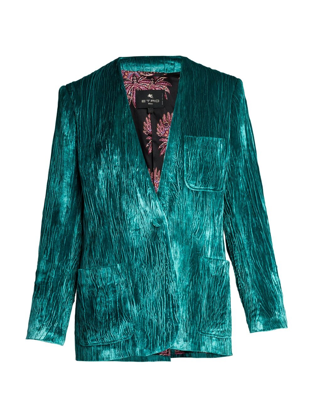 

Фактурная куртка Berta Etro, синий