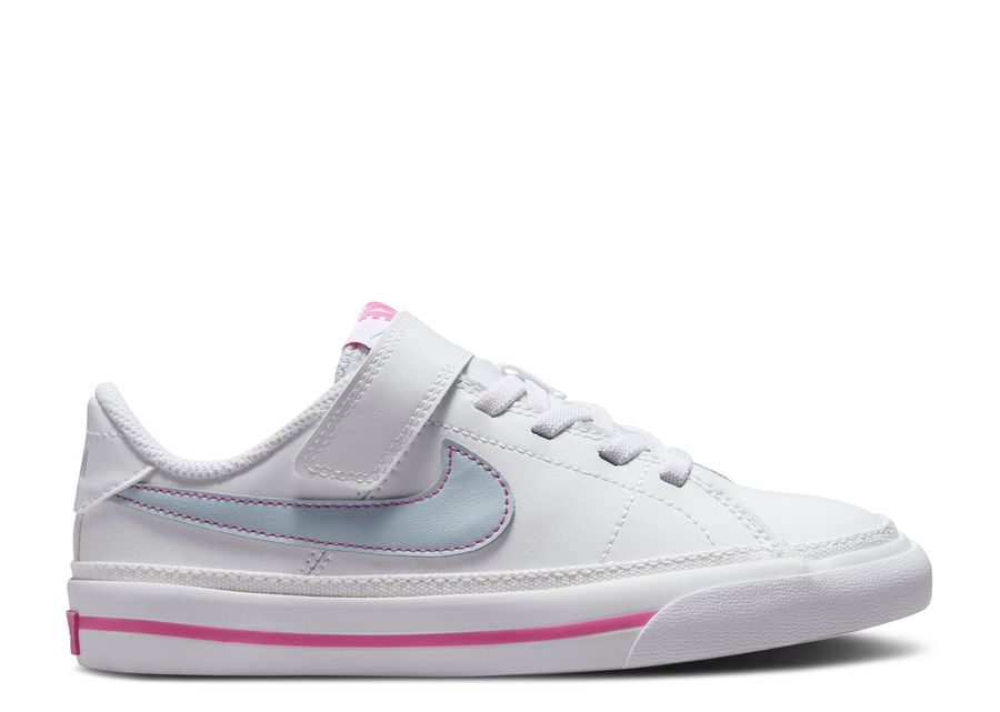 

Кроссовки Nike Court Legacy Lift Ps 'White Light Armory Blue', белый