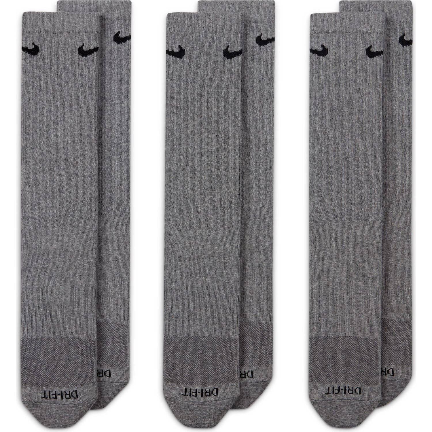 

Набор из трех мужских легких носков Nike Everyday Plus Crew