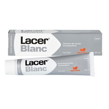 Зубная паста Lacerblanc Plus 125мл, Lacer набор для отбеливания зубов lacerblanc white flash lacer