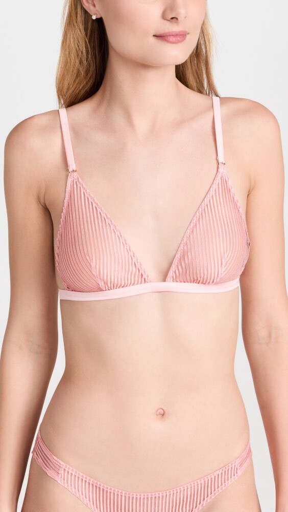 

Бюстгальтер Kiki De Montparnasse Sheer Striped Lace Soft