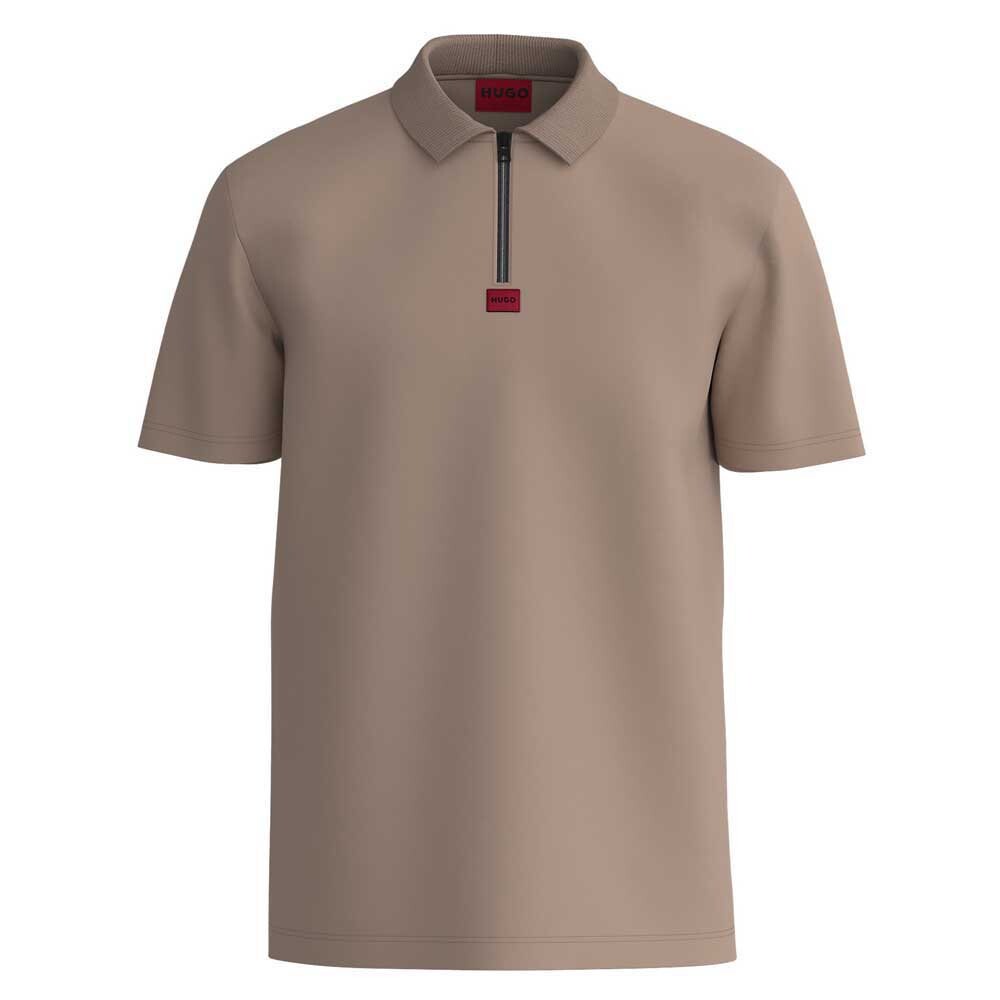 

Поло HUGO Deresom241 10257070, бежевый