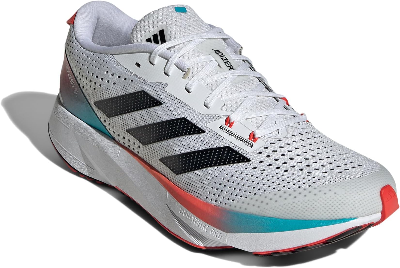 

Кроссовки Adizero Sl adidas, цвет White/Black/Bright Red