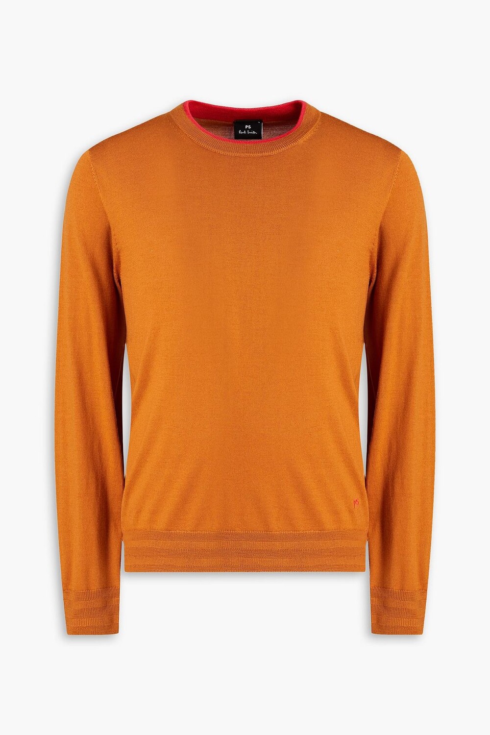 

Свитер из мериносовой шерсти PS PAUL SMITH, загар, Оранжевый