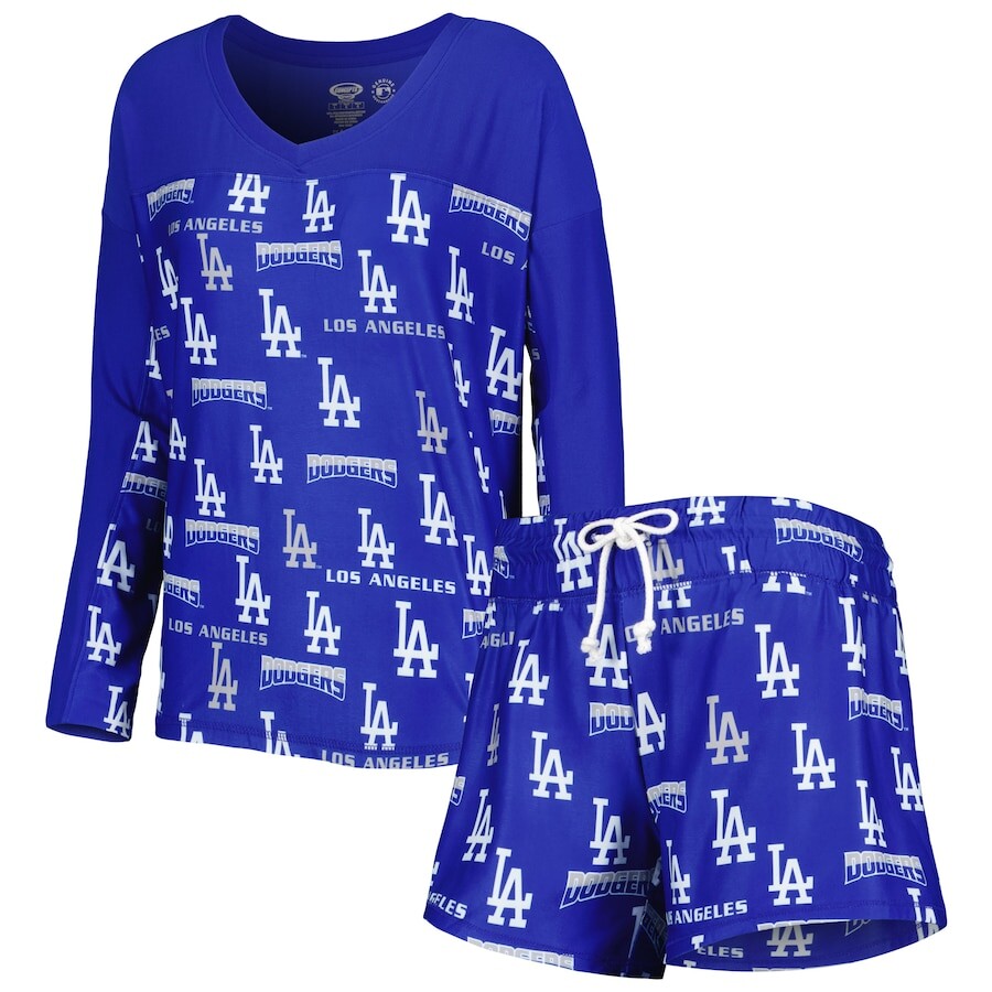 

Пижамный комплект Concepts Sport Los Angeles Dodgers, роял