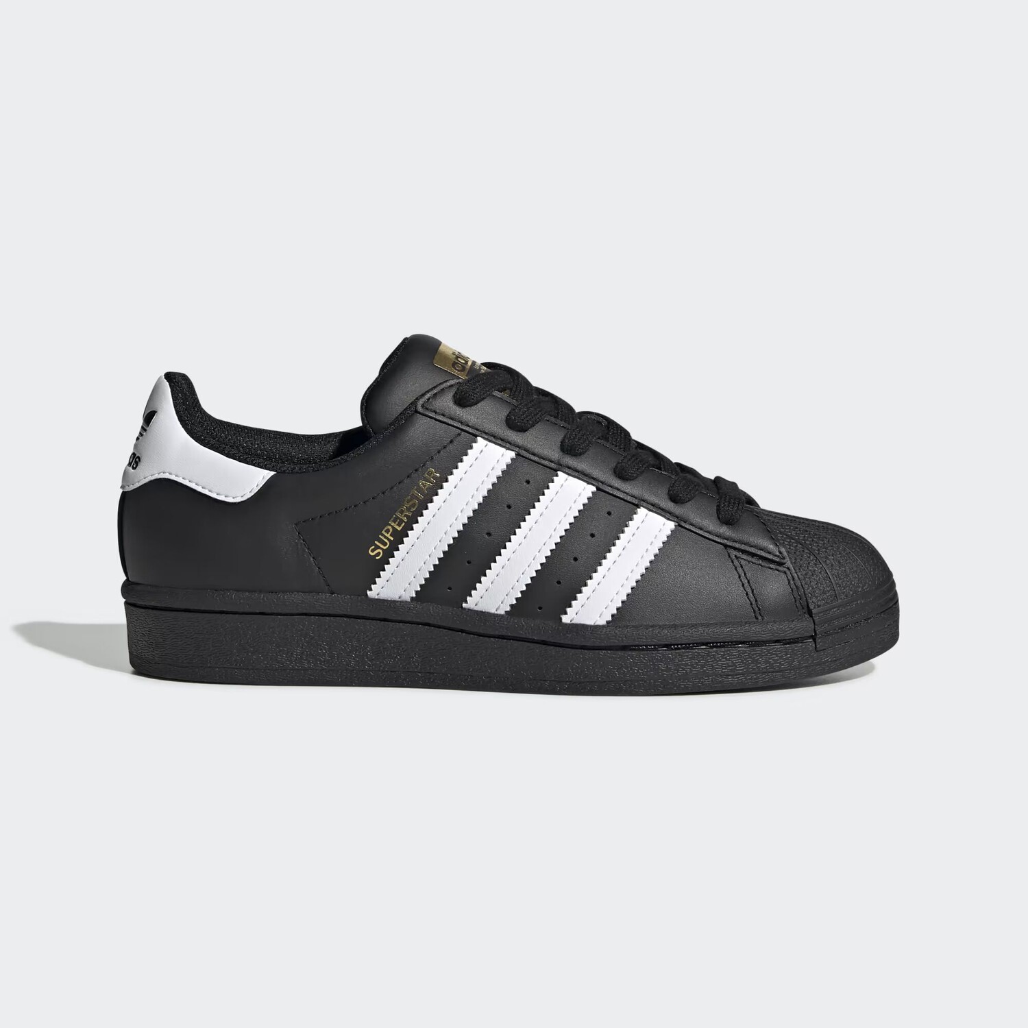 

Кроссовки суперзвезды Adidas, цвет Core Black/Cloud White/Core Black