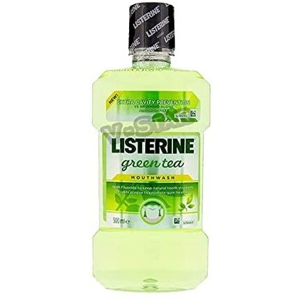 Зеленый чай для полоскания рта 500мл, Listerine цена и фото