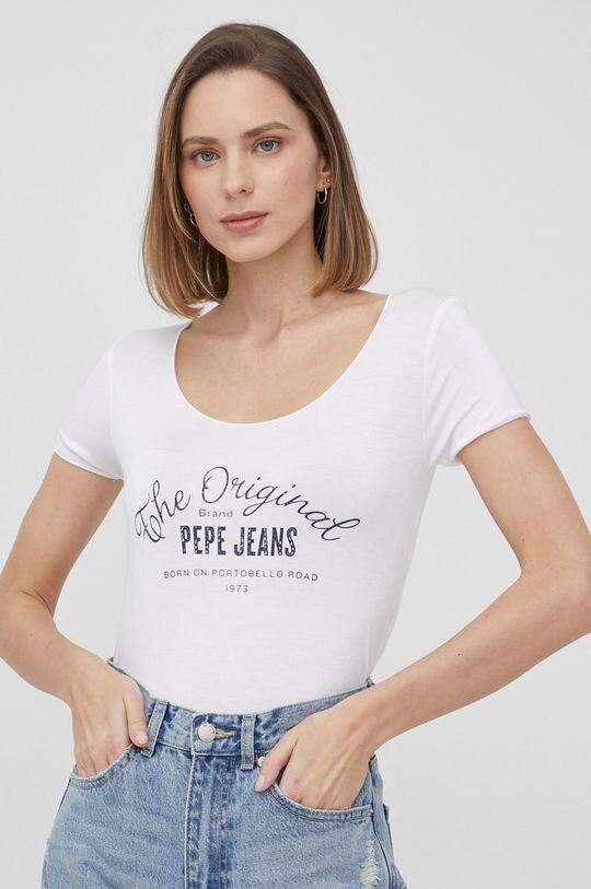 

Футболка CAMERON Pepe Jeans, белый