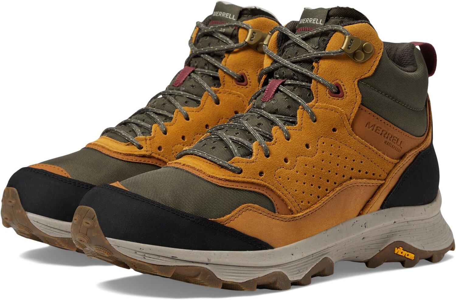 

Походная обувь Speed Solo Mid WP Merrell, цвет Spice