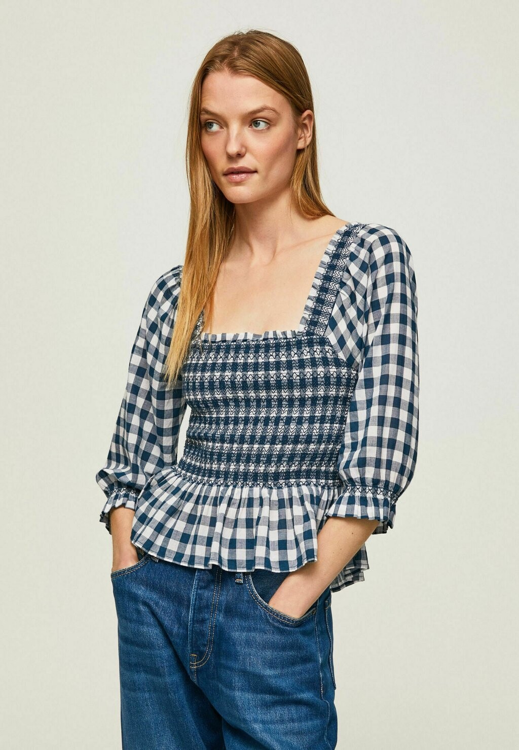 

Блузка Pepe Jeans, синий