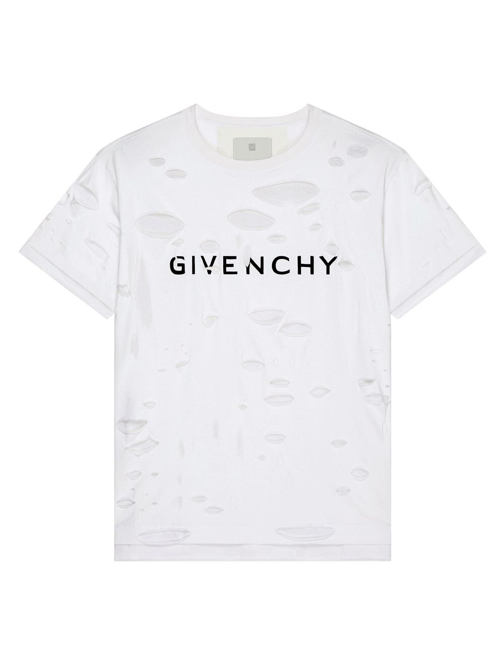 

Oversize-футболка Archetype с эффектом потертости Givenchy, белый