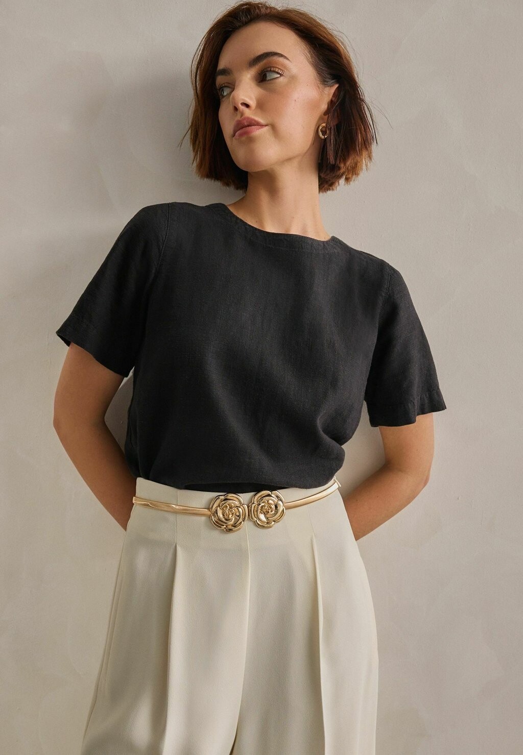

Пояс CORSAGE FLOWER STRETCH, REGULAR FIT Next, золото