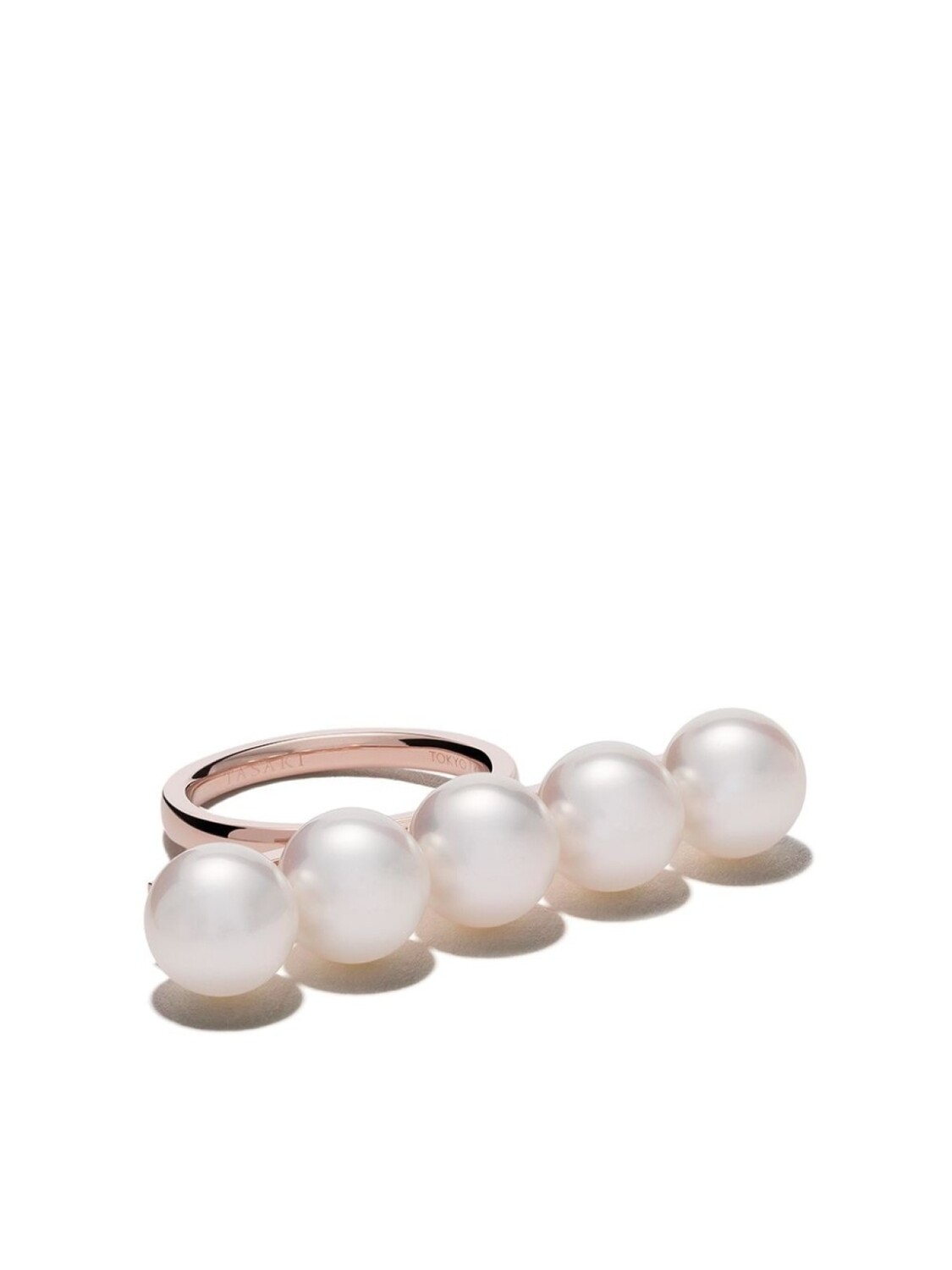 

Кольцо Collection Line Balance Signature из розового золота TASAKI, розовый
